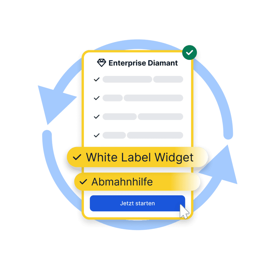 SiteCockpit Enterprise Diamond: White Label Widget und Abmahnhilfe inklusive