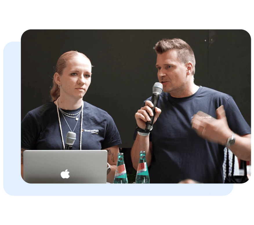 Follow SiteCockpit on LinkedIn, events, trade fairs and accessibility