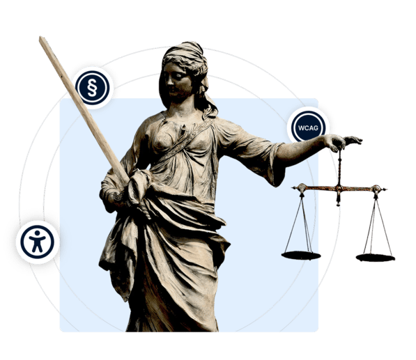 Symbolic representation of a calm and clear user interface