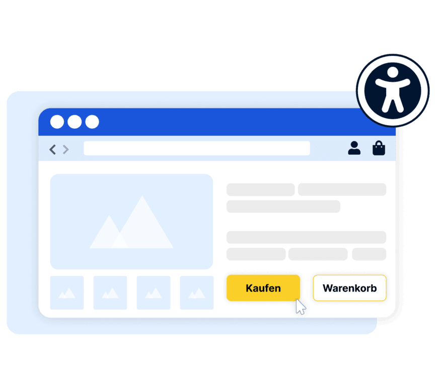 Illustration zur Frage, welche Unternehmen vom Barrierefreiheitsstärkungsgesetz betroffen sind