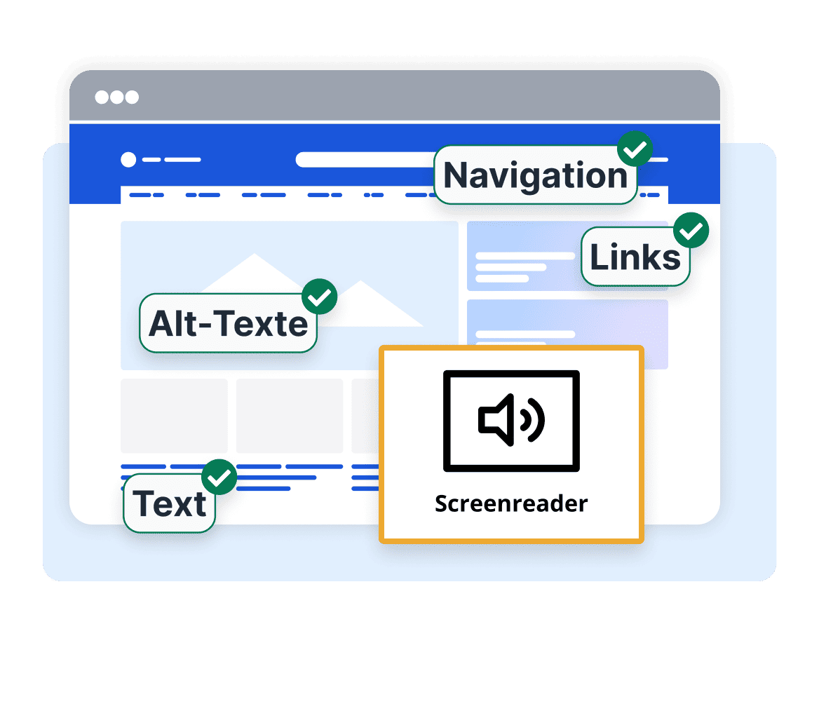 Darstellung von SEO-Vorteilen barrierefreier Websites