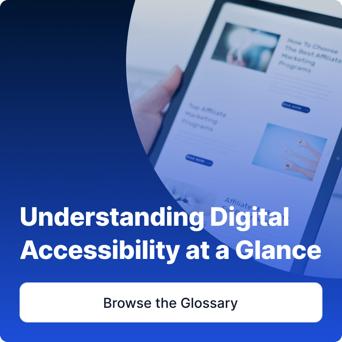 Lexicon about Accessibility